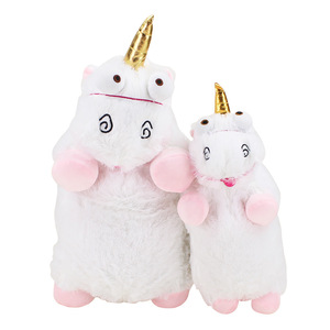 Sac à dos en peluche <span class=keywords><strong>Minion</strong></span> <span class=keywords><strong>Licorne</strong></span> Gru de Mon Oncle Pocahontas en polyester et coton PP, jouet oreiller pour enfants de 8 à 13 ans - Product Image 1