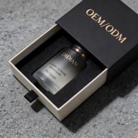 Flacons de parfum cylindriques OEM 100ml/50ml/30ml, flacons en verre rechargeables, flacon de Cologne de luxe, contenant de parfum avec boîte cadeau