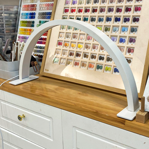 Arche diamantée pour <span class=keywords><strong>ongles</strong></span> Demi-mois Led Nail Lamp Diamond Nail light ring lamp Salon Manicurist Tools Fill Light - Product Image 2