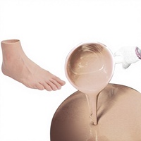 Prothèses de jambes et de pieds artificielles en silicone, haute simulation, portables