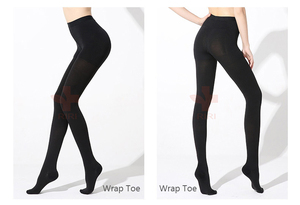 2026 NEW <strong>Women's</strong> Level 2 Medical Compression <strong>Stockings</strong> Solid Pattern Knitted Weave Spandex/Nylon Material <strong>Open-toe</strong> Style - Product Image 5