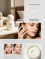 Ekstrak hidrolisasi Elastin Essence keren-lonicera Japonica, mengurangi bekas jerawat & noda