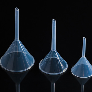 Acqua liquida chimica ECO Friendly materiale PP 30mm 50mm bocca larga laboratorio Mini imbuto in plastica - Product Image 5