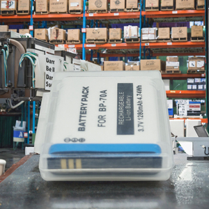Batería Recargable de Iones de Litio BP-70A de Gran Capacidad para Cámara, 3.7V, para ES65/70/75/80/PL80/90/110/20/120/170 - Product Image 3
