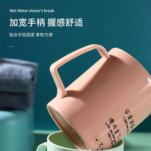 Taza de cepillo de dientes doméstico, taza de enjuague bucal de cepillo de dientes de gran capacidad, taza de lavabo - Product Image 2