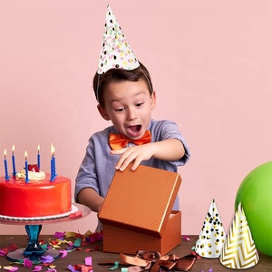 Đảng bán buôn ủng hộ Nón mũ sinh nhật bên mũ vui vẻ lễ kỷ niệm Kit Vàng Hạnh Phúc sinh nhật nón bên mũ cho trẻ em sinh nhật - Product Image 4