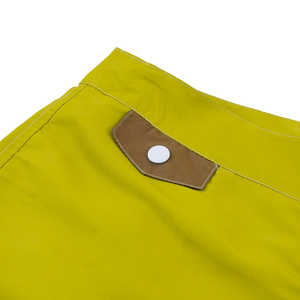 Vivid <strong>Lime</strong> <strong>Green</strong> Men's Beach <strong>Shorts</strong> Smooth Quick-Dry Swim Trunks Perfect for Summer Vacations &amp; Pool Days - Product Image 5