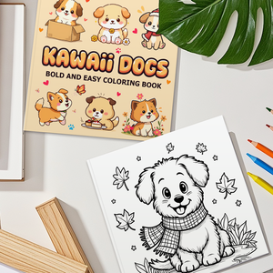 Cucciolo serie morbidi carini libri <span class=keywords><strong>da</strong></span> <span class=keywords><strong>colorare</strong></span> per il relax e lo Stress divertente stampa di carta e cartone - Product Image 4