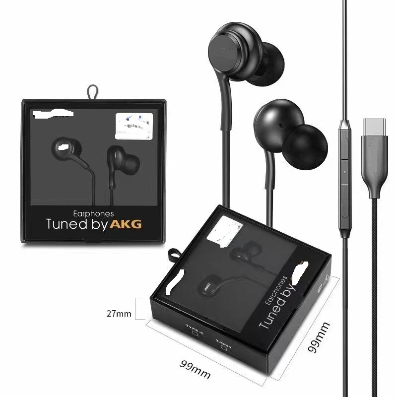 Akg Samsung S10 Headphones 3-Pack Samsung OEM Earbuds Stereo