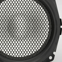 Grille de haut-parleur personnalisée en métal, grille métallique pour boîte de haut-parleur, fabrication en usine