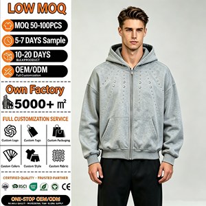 Sweats à capuche pour hommes en gros, personnalisés, de haute qualité, épais, oversize, effet délavé soleil, délavé à l'acide, style pull-over - Product Image 1