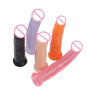 Dildo in Silicone Grande Nero per Donne, Giocattolo Sessuale per Masturbazione Femminile - Product Image 5