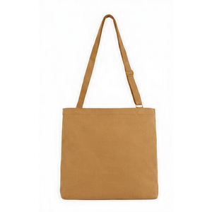 <b>Canvas</b> Shopping Tote <b>Bag</b> Large Size Shoulder Handle Solid Color Daily Use Eco Friendly Reusable <b>Bag</b> - Product Image 5