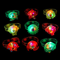 Montres Gyro LED Créatives Lumineuses pour Enfants, Jouets Tournants, Fournitures de Fête Néon, Cadeaux, Montre LED