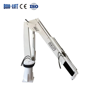 Grúa Hidráulica Manual para Camioneta, Uso Urbano, Máquina Elevadora Montada en Camión, Bomba Hidráulica de 0.8 Toneladas, Alta Eficiencia - Product Image 1