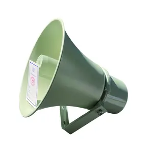 Speaker Klakson Aktif IP/4G/SIP/VOIP Luar Ruangan 15W 30W 50W 100W 120W Sistem PA Seri Penuh Speaker Klakson Tahan Karat Tahan Air