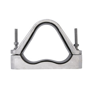 Abrazadera de Cable de Acero de un Solo Núcleo JGP-6, de Alta Tensión, de Aleación de Aluminio Resistente a la Corrosión - Product Image 1