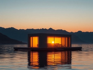 <span class=keywords><strong>Case</strong></span> Prefabbricate <span class=keywords><strong>Economiche</strong></span> e Mobili, Cabine Gonfiabili a Forma Triangolare per Campeggio, Hotel Modulare a Capsula Spaziale - Product Image 6