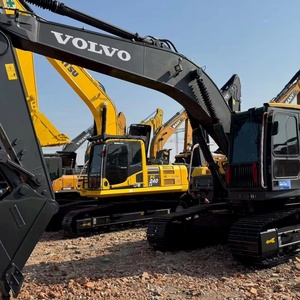 Excavatrice sur chenilles Volvo EC240 d'occasion à faible consommation de carburant, 24 tonnes, équipement de construction lourd, à vendre en stock - Product Image 4