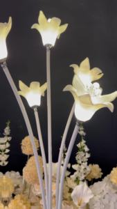 Nueva Lámpara LED Romántica para Pasillos, Decoración de Flores Moldeables, Iluminación para Escenarios, Luces Acrílicas para Bodas - Product Image 5