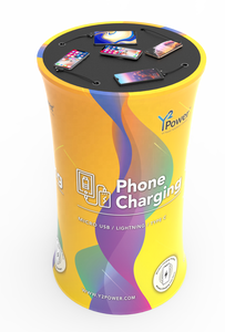 Y2Power REX, Mesa de Carga para Teléfonos Móviles de Diseño Popular para Bares, Hostelería, Restaurantes y Cafeterías, con Carga Rápida y Exhibidores - Product Image 3