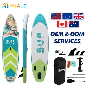 Factory Wholesale 320cm Stand Up Sup Inflatable Paddle Board Isup Surfboard Tourist All Around Water Sport Paddling Surf Board