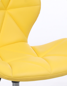 Adjustable Office Chair Cushioned <strong>Computer</strong> <strong>Desk</strong> Chrome Legs Small Swivel New UK - Product Image 4