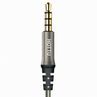 Écouteurs intra-auriculaires numériques Type-C avec haut-parleur en cuivre de 10 mm, bouton de volume et embouts en silicone