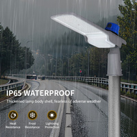 Lampe de rue LED KCD extérieure haute puissance, étanche IP65, haute luminosité, 50w 100w 200w 300w 500w 220v AC, avec cellule photoélectrique