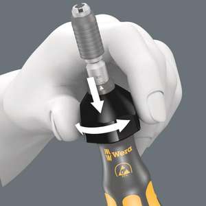 WERA-Tournevis à couple réglable 05074788001 ESD avec mandrin à dégagement rapide-TOURNEVIS TORQUE EAN 4013288179029 - Product Image 5