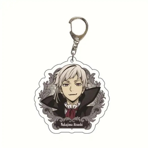 <span class=keywords><strong>Bungo</strong></span> chiens errants porte-clés japon dessin animé Anime Double face Transparent acrylique porte-clés anneau bijoux accessoires pour les Fans cadeaux - Product Image 2