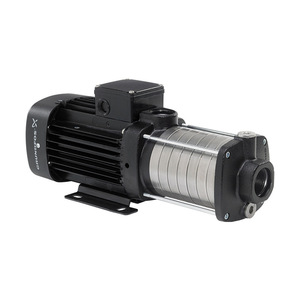 Bomba centrífuga multietapa horizontal Grundfos de 1 HP con motor eléctrico, conexión de brida, salida de 1 pulgada y cabezal de succión de 5 m - Product Image 2