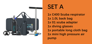 2025 hơi thở dưới nước xách tay mini Tank Scuba Diving Tank phụ tùng oxy xi lanh - Product Image 3