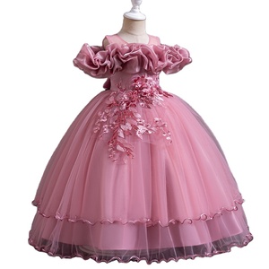 Abito da Damigella <span class=keywords><strong>per</strong></span> Bambine 4-12 Anni, Vestito Elegante <span class=keywords><strong>per</strong></span> Feste di Compleanno, Serate di Gala, Esibizioni di Pianoforte - Product Image 1