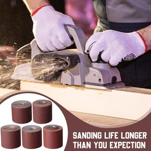Gran oferta, rollos de papel de <span class=keywords><strong>lija</strong></span> abrasivo de tela de esmeril de 3 \ "de ancho, varios granos <span class=keywords><strong>para</strong></span> pulido de madera y <span class=keywords><strong>Metal</strong></span>, óxido de aluminio de 1mm de espesor - Product Image 4