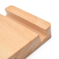 Nouveaux cadeaux d'affaires originaux : support de téléphone en bois universel pour bureau, supports de téléphone portable en bois personnalisables avec logo, support de téléphone de bureau