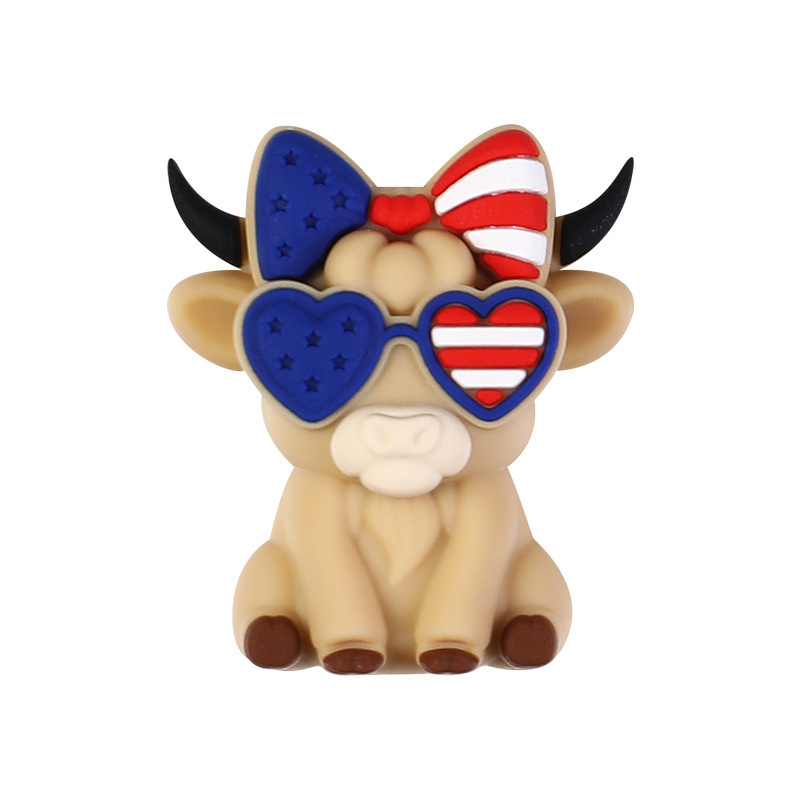 Bétail des Highlands 3D-USA jaune clair