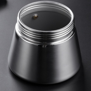 Cafetière <span class=keywords><strong>Moka</strong></span> Italienne en Acier Inoxydable Multi-Tailles avec Valve Simple ou Double pour Usage Domestique - Product Image 6