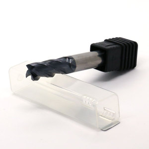 Fraise en bout enduite de carbure solide d'AlTiN pour le fraisage à grande vitesse en acier - Product Image 3