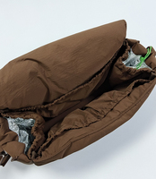 Sac à couches extensible OEM/ODM léger pour poussette, sac de rangement tendance pour bébés, design suspendu pour les sorties quotidiennes