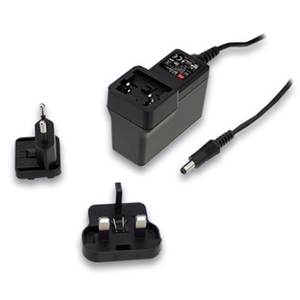 Alimentation électrique murale Mean Well Led Driver 60W 12V à sortie unique, convertisseur AC/DC - Product Image 1