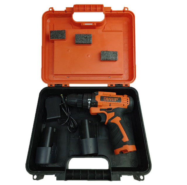 12V Mini Electric Screwdriver Drill Variable Speed Impact Hammer Drill for Tools Variable Speed OEM Lithium Battery Toolbox