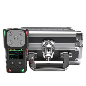 Detetores de Gás <span class=keywords><strong>Natural</strong></span> Handheld 4-in-1 TVOC H2S HF NO2 CH4 C2H4 Sensor de Dióxido de Carbono Alarme para Laboratórios Institutos de Pesquisa - Product Image 1