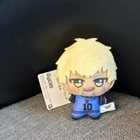 Boneka Plush Nunu Blue Lock Usia Dini, Mainan Anime Jepang, Dekorasi Gantung, Boneka Hewan Blue Prison