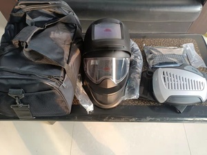 Casco de soldadura de oscurecimiento automático de color verdadero de alta calidad con filtro de aire <span class=keywords><strong>precio</strong></span> de fábrica - Product Image 5