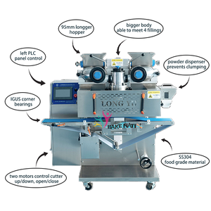 Nouvelle ligne de production automatique de galettes de <span class=keywords><strong>viande</strong></span> à haute productivité Bakenati, en acier inoxydable, avec commande tactile, pour la production commerciale de galettes de <span class=keywords><strong>viande</strong></span>. - Product Image 3