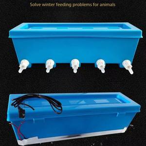 Dispositif d'<span class=keywords><strong>allaitement</strong></span> chauffant suspendu avec seau d'alimentation de style chèvre à 5 mamelons pour jeune bétail et petits animaux - Product Image 5