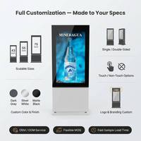 Kiosco Digital Interactivo con Pantalla Táctil de 43/55/65 Pulgadas para Exteriores, Reproductor de Publicidad para Parques y Edificios, Android WiFi