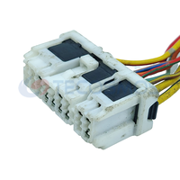 Conector de Interruptor Elevador Automotriz, Conector de Arnés de Cableado, Carcasa Impermeable Apta para Nissan de 16 Pines Hembra CT16-0022M