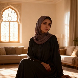 Long Lightweight Comfortable Polyester Fiber Hijab for Muslim <b>Women</b> Breathable Premium Fashion <b>Scarf</b> - Product Image 2